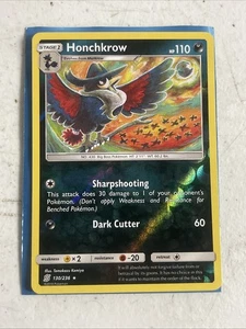 Honchkrow Rare Reverse Holo SM - Unified Minds 130/236 Pokémon TCG - Bild 1 von 2
