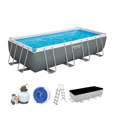 Frame Pool Stahlrahmen Komplett-Set mit Sandfilteranlage 549 x 274 x 122 cm - Bild 1 von 4