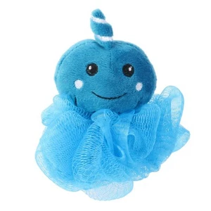 Tom & Zoé Flor de ducha de peluche para niños, Azul - Imagen 1 de 4