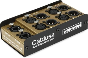 Whirlwind Catdusa Cat5 Connectable 4-channel Analog Snake Box - Picture 1 of 7