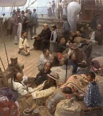 Mian Situ " Journey of Hope and Prosperity, Limited & Signed Canvas ART RARE Sky - Image 1 of 4