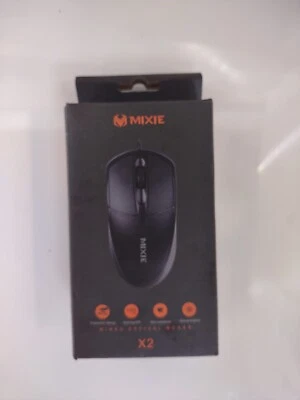 Mouse Optic Usb 3d Mixie X2 Ergonomico 1000 Dpi Laptop Pc NEW - Image 1 of 2