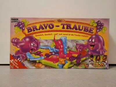 Parker: 1992 BRAVO-TRAUBE Quietsch, Quatsch-paß´auf, sonst ist die Traube matsch - Bild 1 von 4