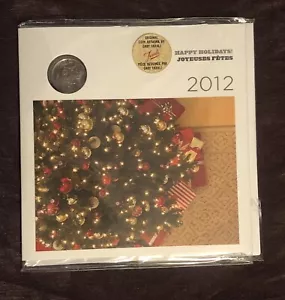 2012 Canadian Royal Mint Happy Holidays Coin Set With Original Coin Artwork - Picture 1 of 2