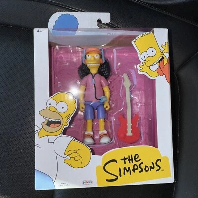 Figura Jakks Pacific Los Simpson Otto con Guitarra 5" 2024 NUEVO Foto 1 de 2