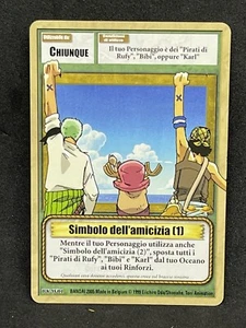 ONE PIECE TCG PROMO SIMBOLO DELL’AMICIZIA (1) RK-W01 ITA NM - Picture 1 of 2