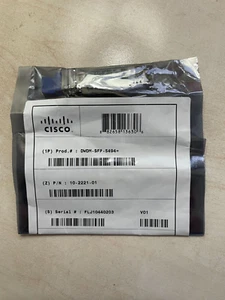 New Cisco DWDM-SFP-5494 1000BASE-DWDM 1554.94nm SFP - Brand New and Sealed - Photo 1/1