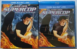 NEW SUPERCOP BLU RAY DVD 2 DISCS + SLIPCOVER FREE USA SHIPPING JACKIE CHAN - Picture 1 of 2