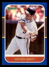 2021 Donruss Holo Blue #221 George Brett RETRO