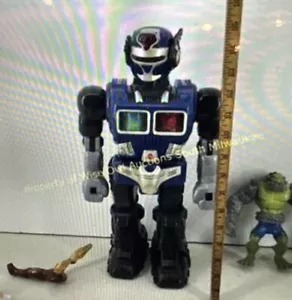 Hap-p-kid 2002 Turbo fighter Robot 15" Light Up & Sound - By Christmas! - Picture 1 of 3