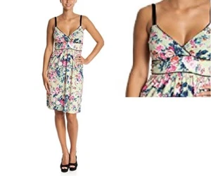 Vive Maria Kleid Summer Bloomy Day mint-Green gelb allover 330041 - Bild 1 von 3