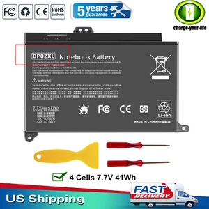BP02XL Battery For HP Pavilion 15-AU010WM 849569-541 849909-850 849569-421 41Wh - Picture 1 of 11