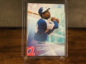 2020 Topps X Steve Aoki Wave 2 Hank Aaron Card #39 Atlanta Braves - Picture 1 of 2