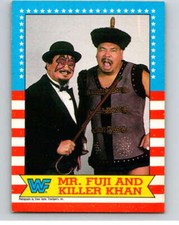 1987 O-Pee-Chee WWF #17 Killer Khan/Mr. Fuji  V69435