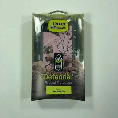 OtterBox Defender Series Case for Apple iPhone 6/6s - REALTREE XTRA PINK CAMO - Image 1 of 4