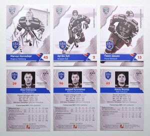 2018-19 Sereal Premium KHL SKA Saint Petersburg "B/W" Base Pick a Player Card