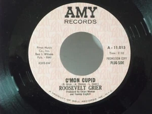 Roosevelt Grier,Amy 11,015,"C'mon Cupid"US,7"45,1965 PROMO,Northern Soul,Mint - Picture 1 of 2