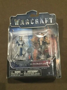 WarCraft Alliance Soldier vs Durotan Mini-Actionfigur NEU Neu in Verpackung Jakks 2016 - Bild 1 von 4