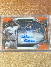 STEVE CARLTON 2021 TOPPS TRIBUTE ENGRAVED GREATS AUTOGRAPH AUTO #13/25 PHILLIES!