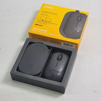 ZAGG Pro Mouse Tablets and Laptops, Qi-Enabled, Wireless Charging, Bluetooth NOB - Image 1 of 4