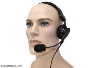 PROFESJONALNY ZESTAW SŁUCHAWKOWY SOLIDNY KH33-STP - SEPURA STP8000 | STP9000 | SC2000 - Zdjęcie 1 z 7