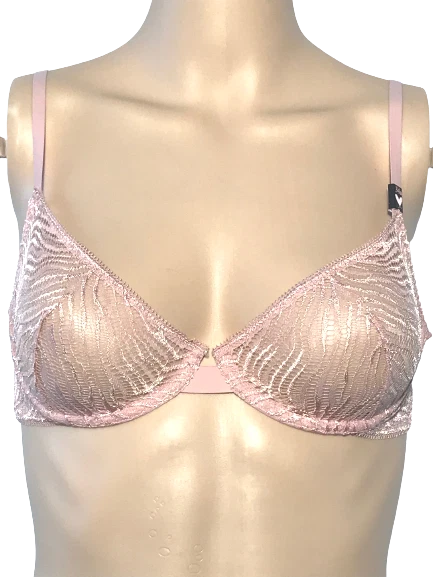 VICTORIA'S SECRET LUXE БЕЛЬЕ ОЧЕНЬ СЕКСУАЛЬНЫЙ БЕЗ ПОДКЛАДКИ ДЕМИ БЮСТГАЛЬТЕР ЗЕБРА КРУЖЕВА НОВЫЙ С ЯРЛЫКАМИ - Изображение 1 из 1