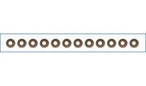 Juego de sellos de vástago de válvula de repuesto genuino AJUSA OEM [57009800] - Imagen 1 de 1