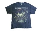 Disturbed t-shirt asylum double-sided tour concert dates metal size L