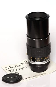 Nikon Micro Nikkor Ai-s 105mm 1:4 Tele Macro Lens MINT 0904 - Picture 1 of 9