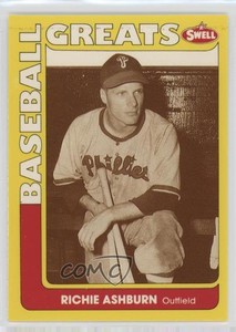 1991 Swell Baseball Greats Richie Ashburn #4 HOF