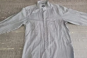 Camicia senza colletto Paul Smith London da uomo a maniche lunghe abbottonate taglia 15,2/39 - Foto 1 di 8