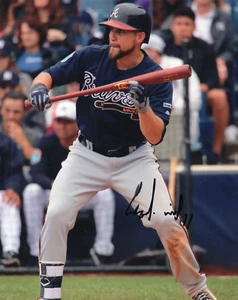 Foto autografiada 8 X 10 de Ender Inciarte, Atlanta Braves - Imagen 1 de 1