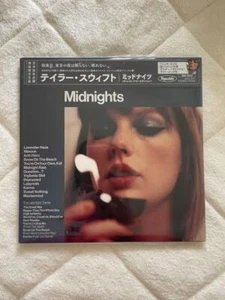 TAYLOR SWIFT MIDNIGHTS THE LATE NIGHT EDITION 7 EP SIZE SLEEVE JAPAN CD NEW - Foto 1 di 6