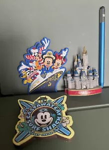 Disney Parks Walt Disney World Magic Kingdom Cinderella 3D Schloss Magnete etc.. - Bild 1 von 22