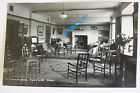 1940s THE COMMON ROOM MOOR GATE HOPE DERBYSHIRE REAL PHOTO POSTCARD - UNPOSTED