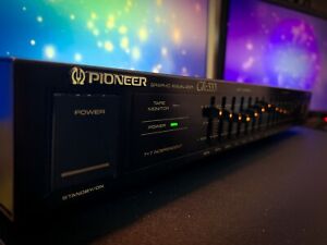 Pioneer GR-333 ⚡RaRe⚡ Vintage Stereo Graphic Equalizer