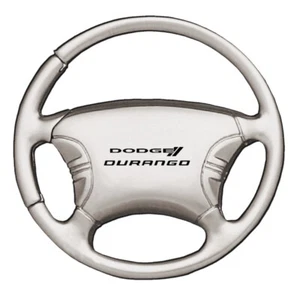 Dodge Durango Steering Wheel Keychain (Chrome) - Picture 1 of 3