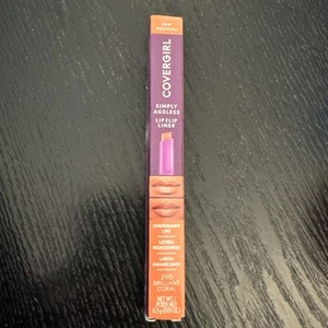 Covergirl Simply Ageless Lip Flip Liner 290 Brilliant Coral New - Picture 1 of 4