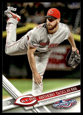 2017 Topps Opening Day #94 Anthony DeSclafani Cincinnati Reds Baseball - Image 1 of 2
