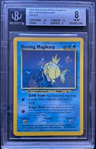 Pokémon Shining Magikarp Holo Rare Neo Revelation 2001 66/64 BGS Beckett Graded - Bild 1 von 2