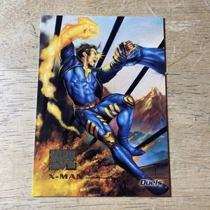 1996 Marvel Masterpieces #58 X-Man Duels Rare - Picture 1 of 2