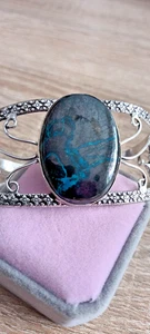 Chrysocolla/ Malachit  Armspange - Bild 1 von 3