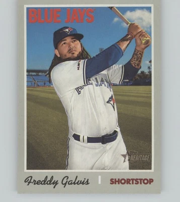 2019 Topps Heritage #575 Freddy Galvis - Image 1 of 2