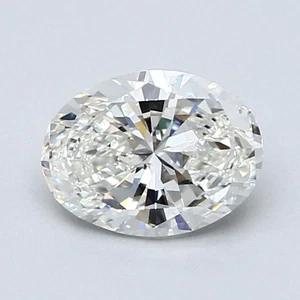 Oval Cut 1.20 Carat Cert. GIA Natural Mined Diamond Loose I color SI1 clarity - Picture 1 of 2