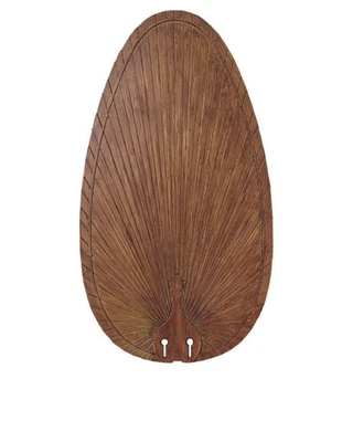 Fanimation BPP4BR 52” Set Of 5 Brown Plastic Composite Palm Blades - Image 1 of 2