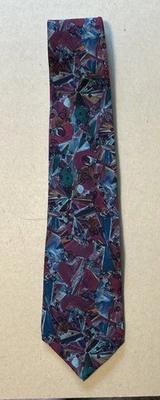 Men’s Molecular Expression Cocktail Collection Silk Tie “Screwdriver”Stonehenge - Image 1 of 3