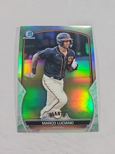 2023 Bowman Marco Luciano Chrome Lunar Glow Refractor #BCP-43 - Picture 1 of 2