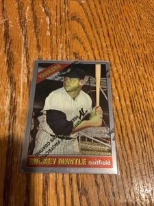 Topps Finest Mickey Mantle 1996 reimpresiones conmemorativas con revestimiento #16/19 - Imagen 1 de 4