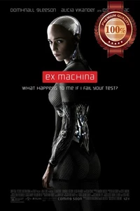 EX MACHINA 2014 ORIGINAL MOVIE FILM CINEMA PRINT PREMIUM POSTER - Picture 1 of 6