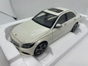 Norev 1/18 Mercedes-Benz C-Class 2014 White Model Car - Picture 1 of 9